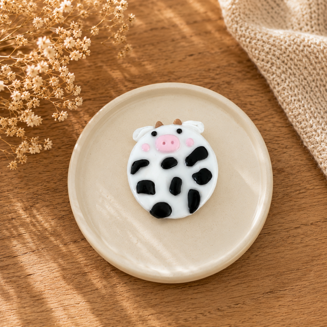 Cow Worry Stone