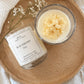 Sketched Peonies Candle - Blackberry Fig 280g