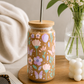 PREORDER: Butterfly Bloom Glass Tumbler 16oz