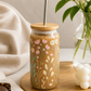 PREORDER: Blush Meadow Glass Tumbler 16oz