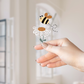 Clear Waterproof Vinyl Sticker - Bee Happy