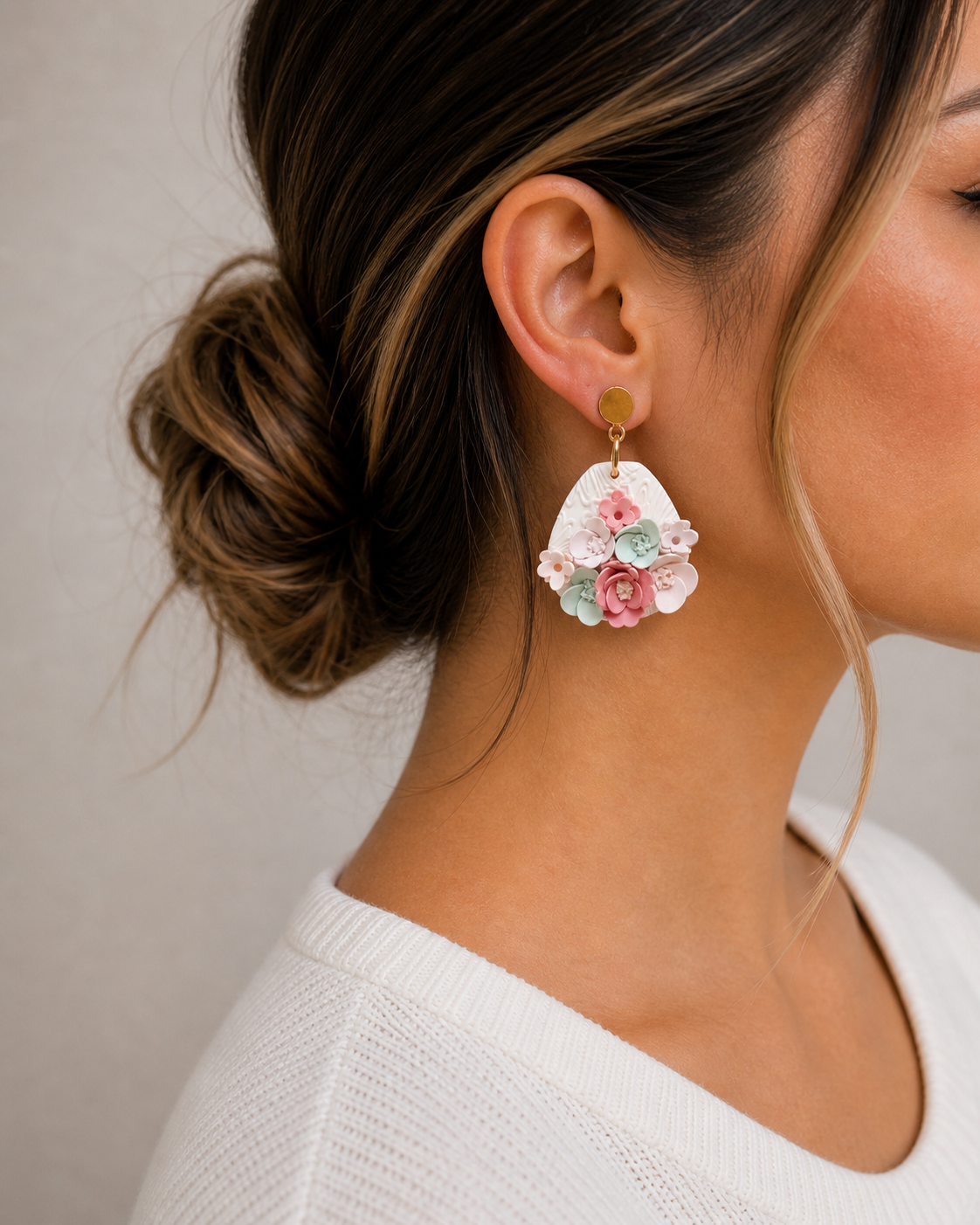 Flower Meadow Dangle Earrings