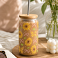PREORDER: Sunflowers and Bow Glass Tumbler 16oz