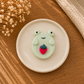 Strawberry Frog Worry Stone